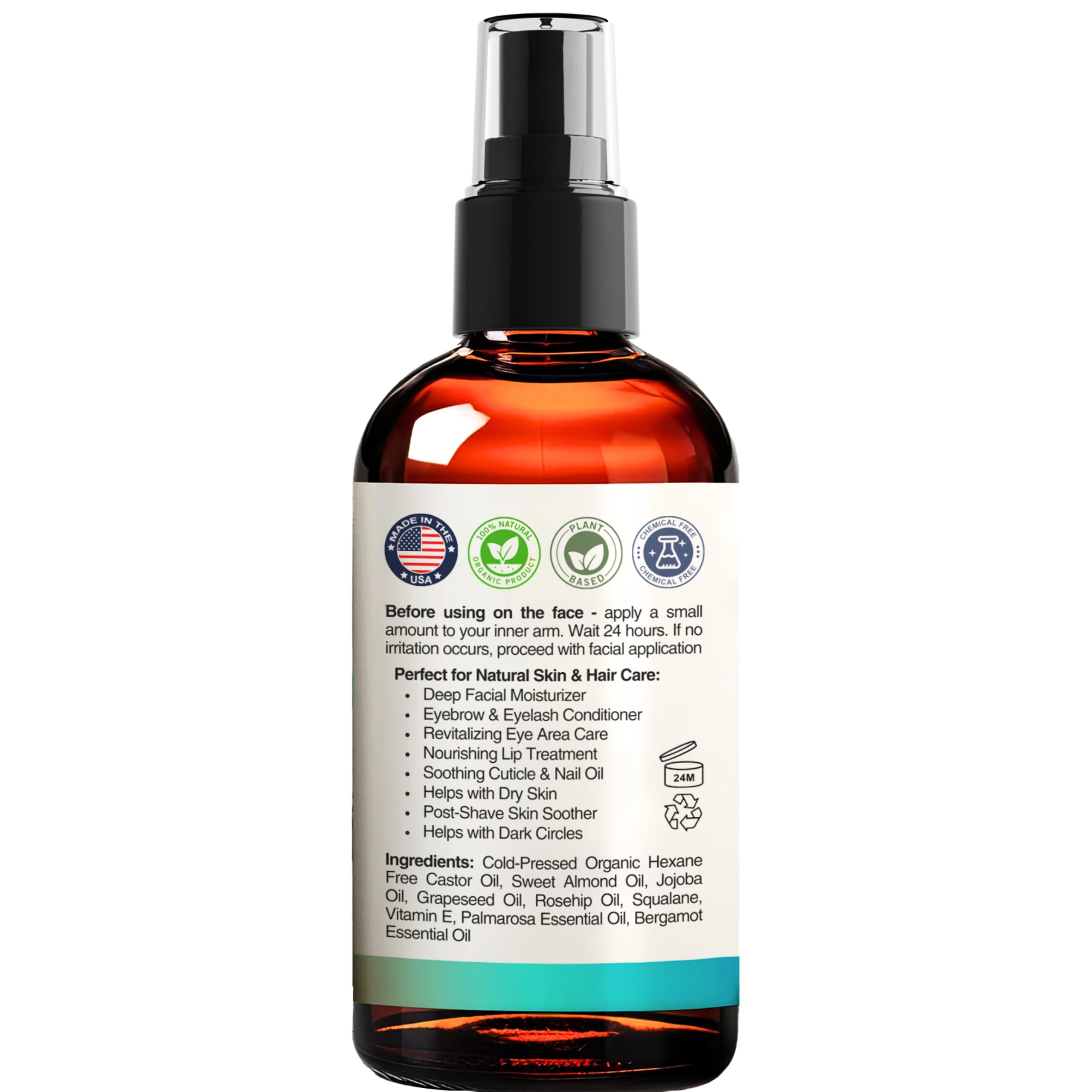 Organic Castor Oil Face Moisturizer