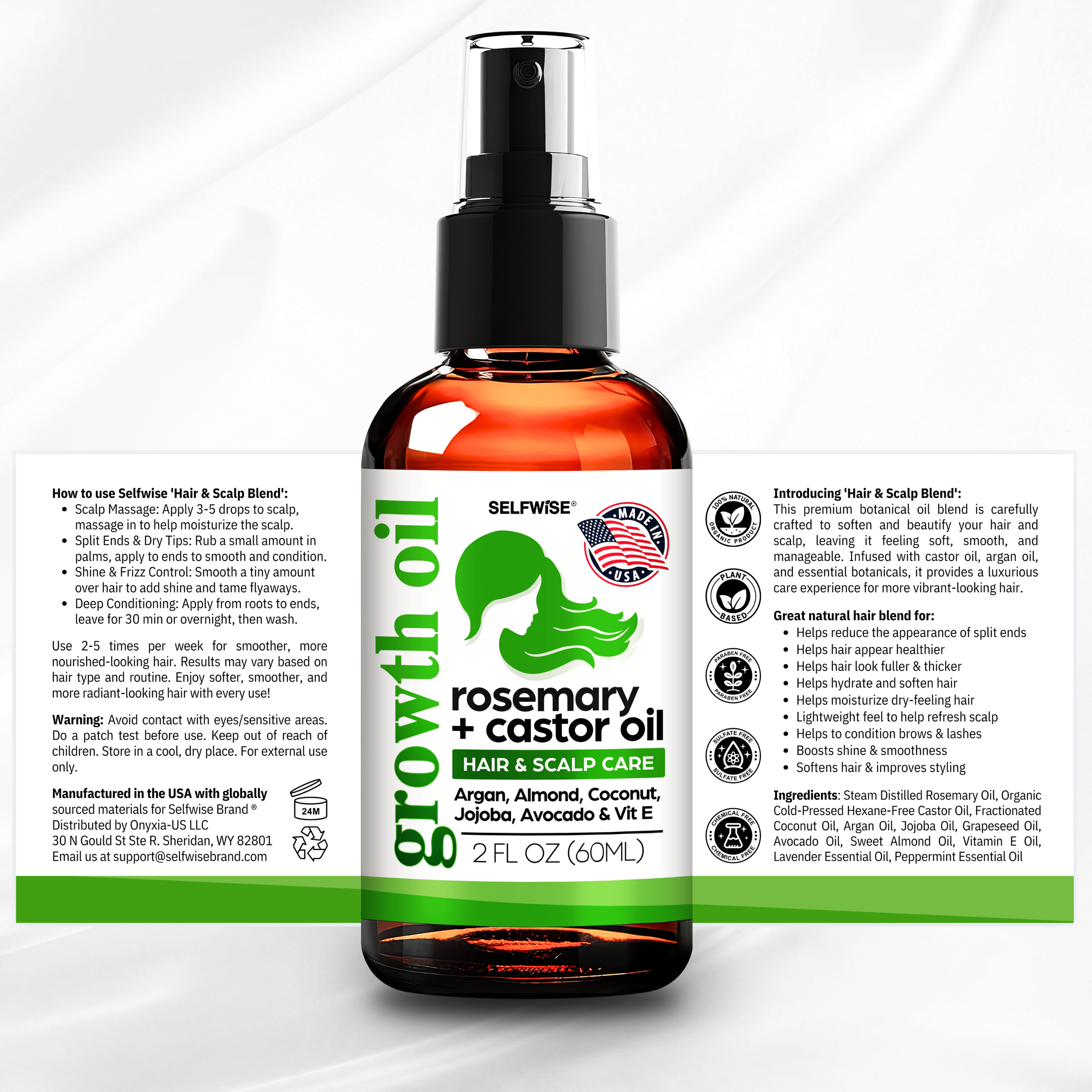 Rosemary & Multi-Oil Hair Growth Oil