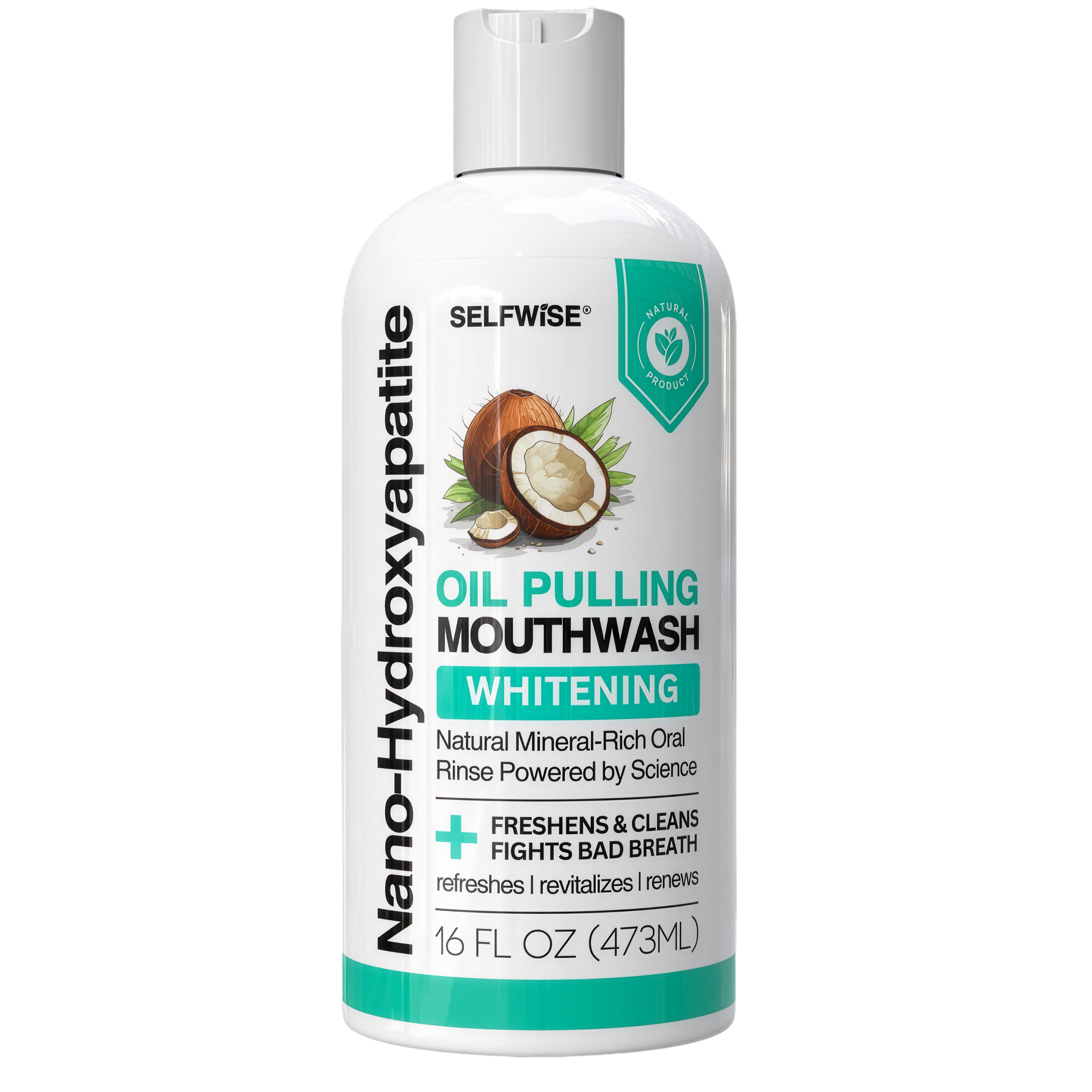 Nano Hydroxyapatite Oil Pulling Mouthwash