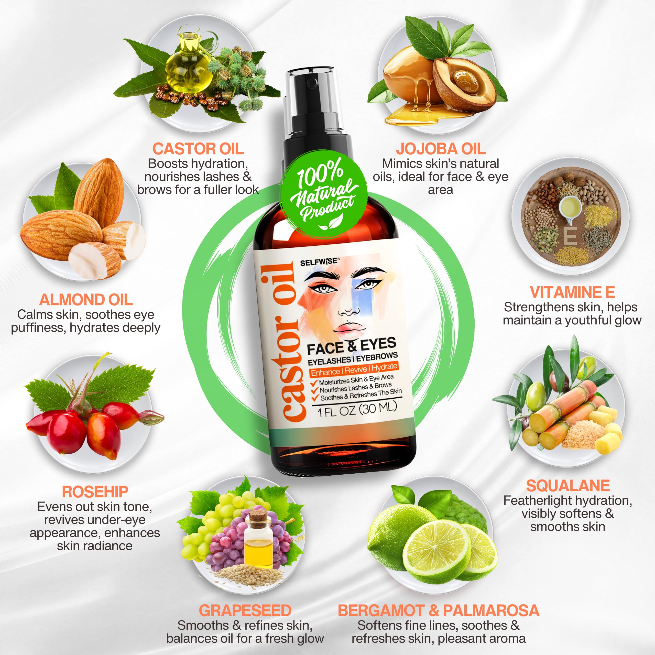 Organic Castor Oil Face Moisturizer