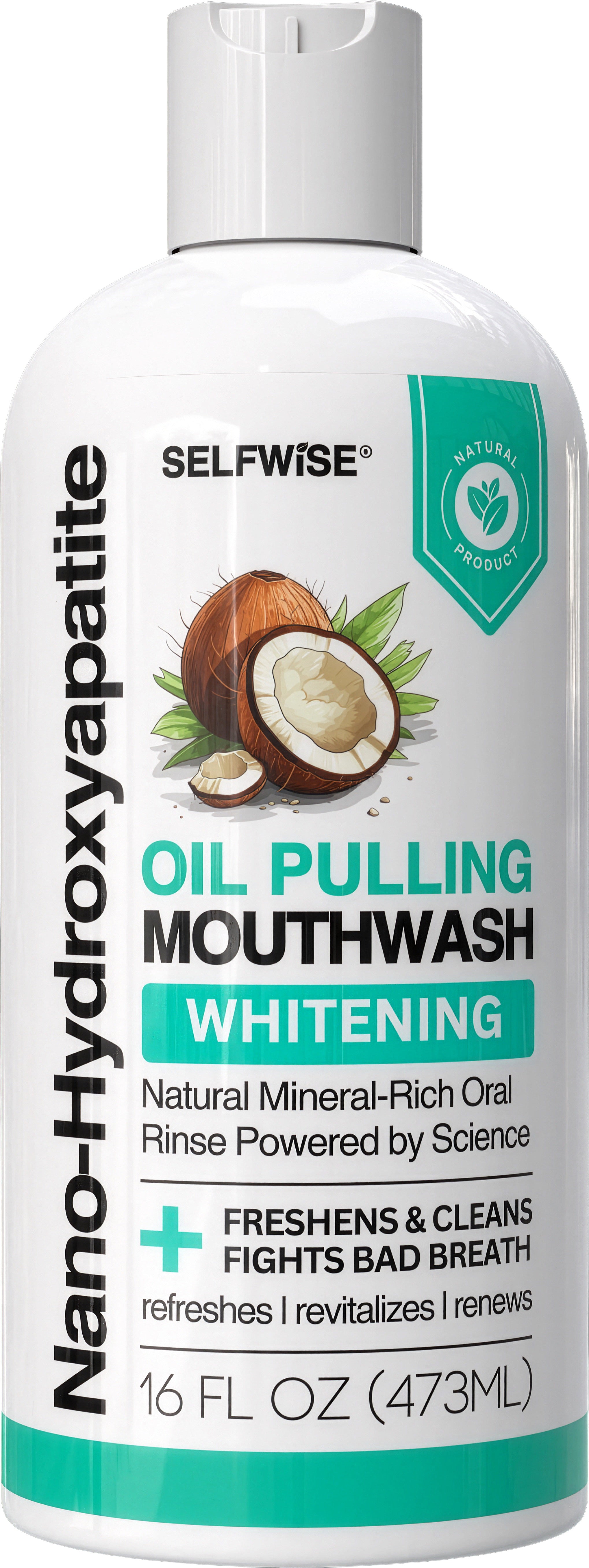 Nano Hydroxyapatite Oil Pulling Mouthwash