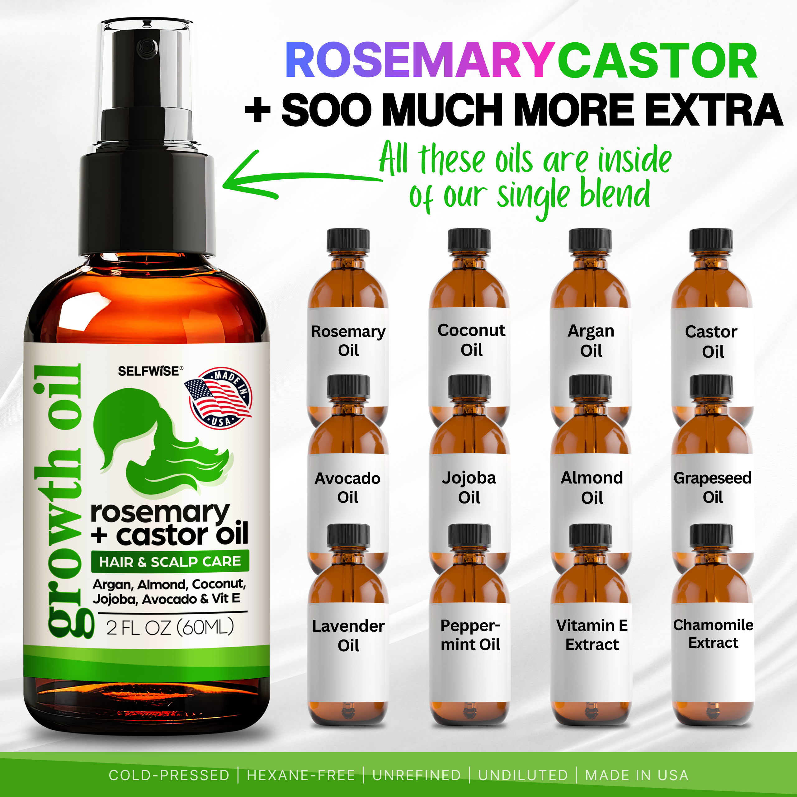 Rosemary & Multi-Oil Hair Growth Oil